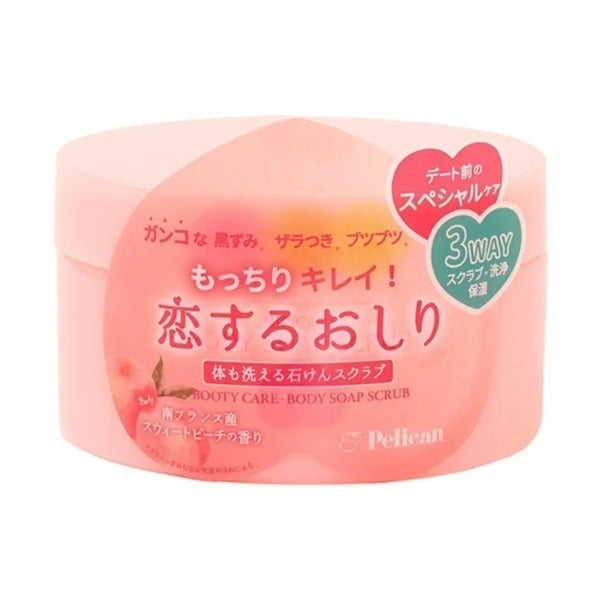 Pelican Soap Butt Soap Hip Care Body Scrub Peach Scent 6.3oz