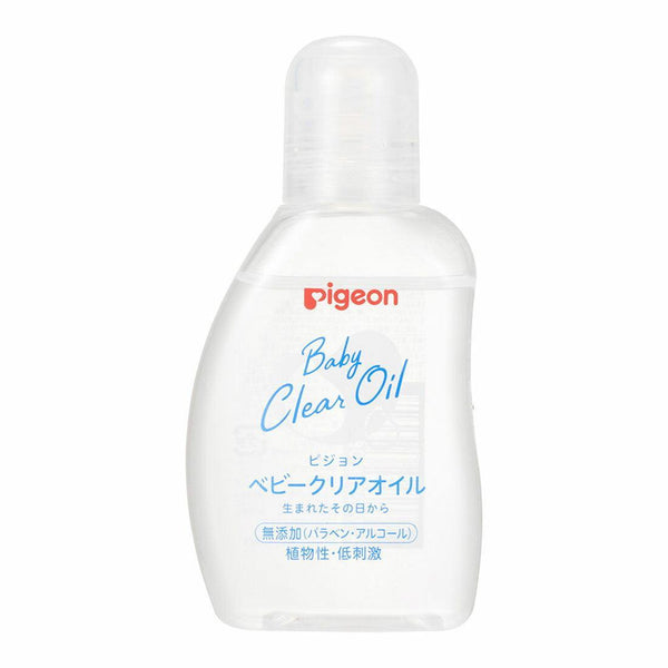 Pigeon Baby Clear Moisturizing Oil Safe Gentle for Baby Skin 80ml