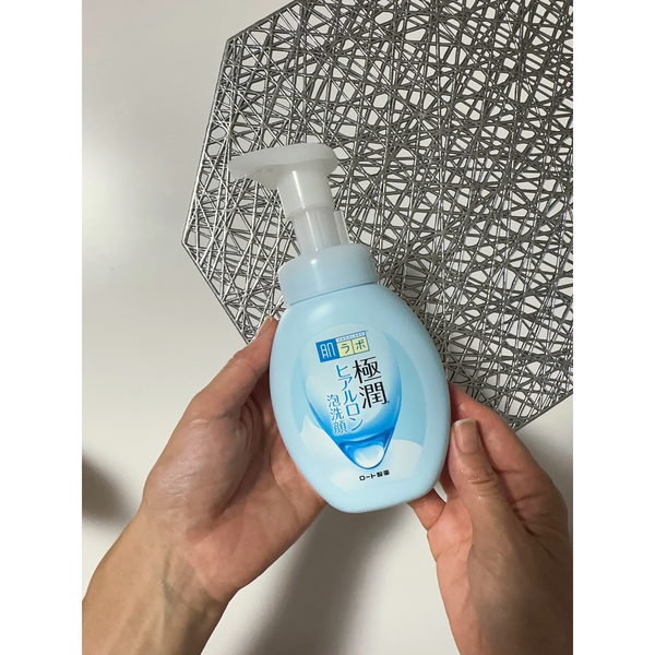 Hada Labo Gokujyun Hyaluronic Acid Foaming Face Wash 160ml