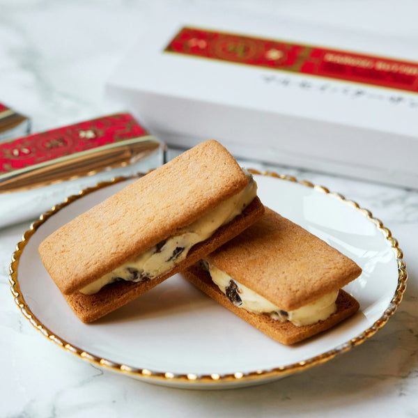 Rokkatei Marusei Butter Sandwich Cookies 10 Pieces