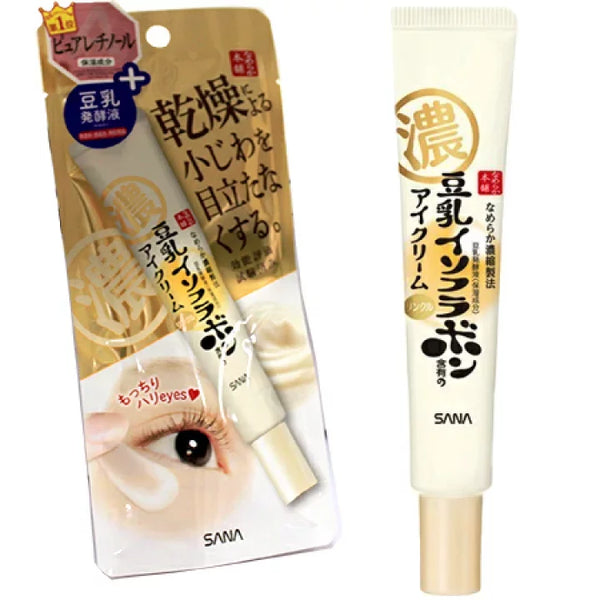 Sana Nameraka Honpo Soy Milk Isoflavone Wrinkle Eye Cream 20g