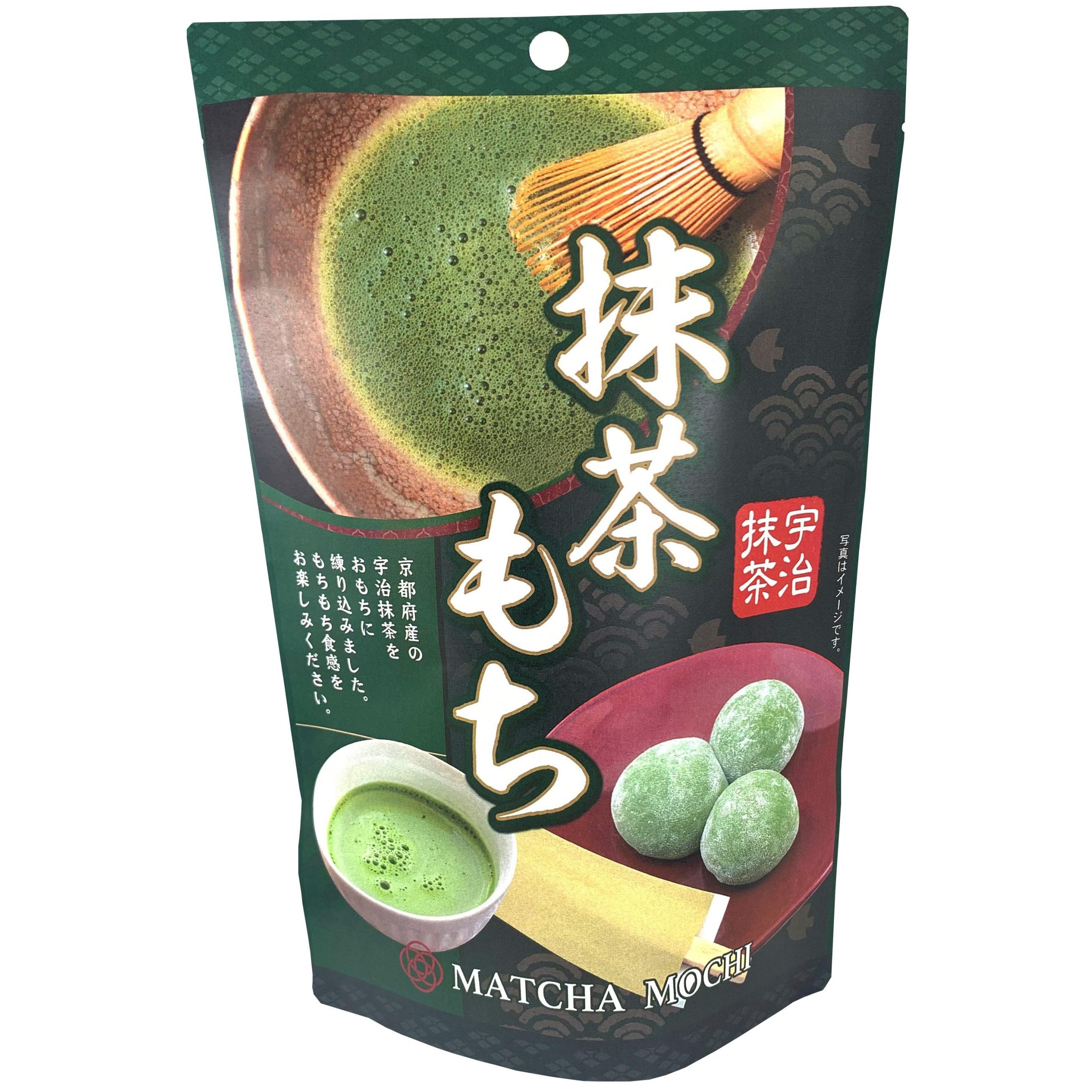 Seiki Bite Sized Uji Matcha Green Tea Mochi Soft Chewy Rice Cake 130g