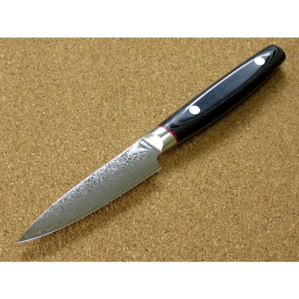 Seki Kanetsugu Saiun 33-Layer Damascus Steel Paring Knife 90mm