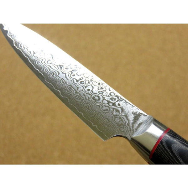 Seki Kanetsugu Saiun 33-Layer Damascus Steel Paring Knife 90mm