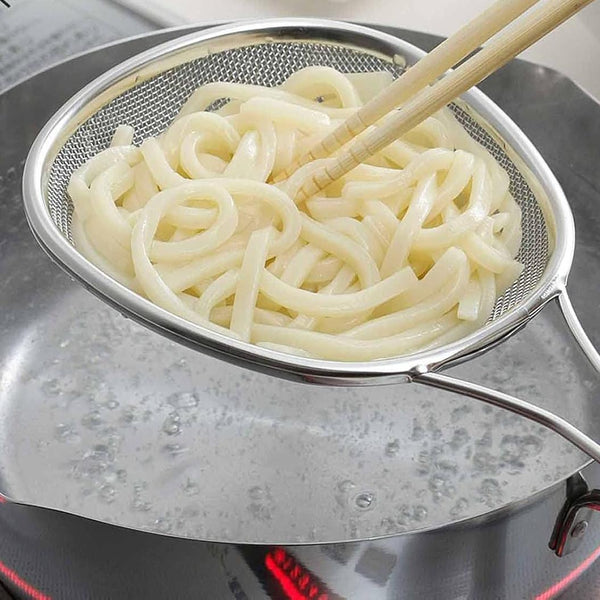 Shimomura Stainless Steel Fine Mesh Scoop Strainer 30.5cm