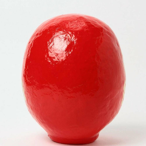 Shirakawa Daruma Doll “Ho” Handmade Good Luck Charm Red Doll 25cm