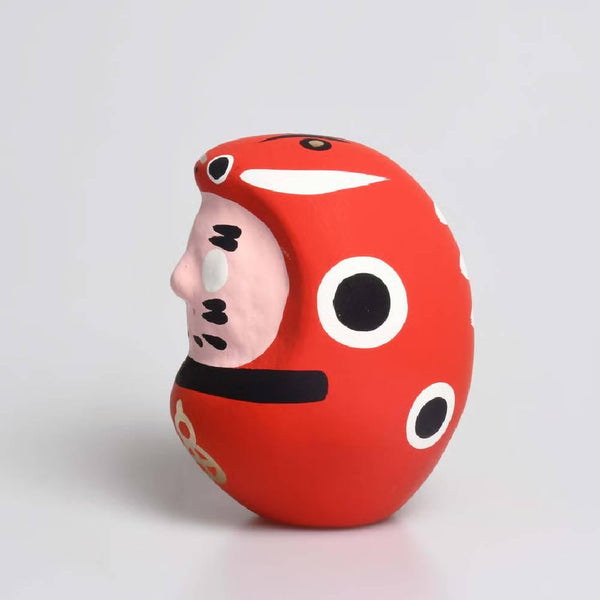 Shirakawa Daruma Red Beko Daruma Doll Good Luck Charm 8.5cm