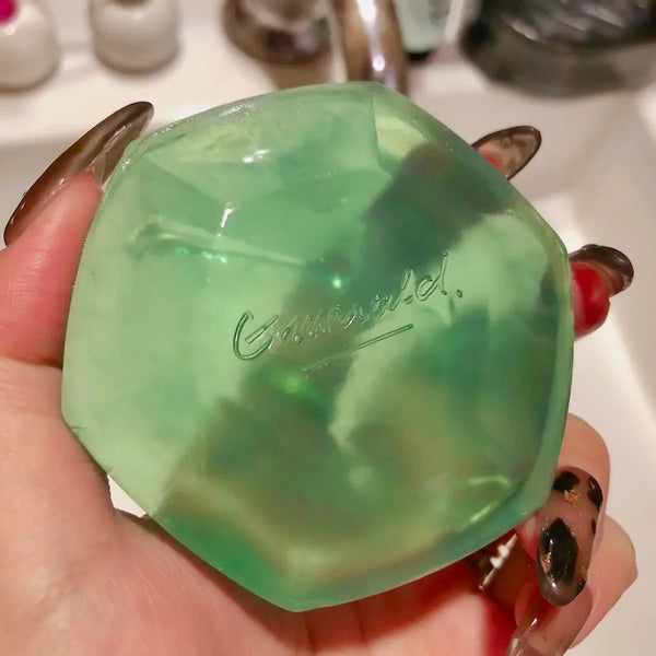 Shiseido Honey Cake Emerald Transparent Facial Bar Soap 100g