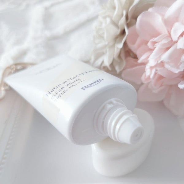 Skin Aqua Natural Veil UV Essence Clear White Sunscreen SPF50+ 50g