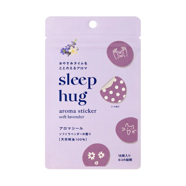 Sleep Hug Aroma Stickers Natural Essential Oil Patches Lavender 18 ct.