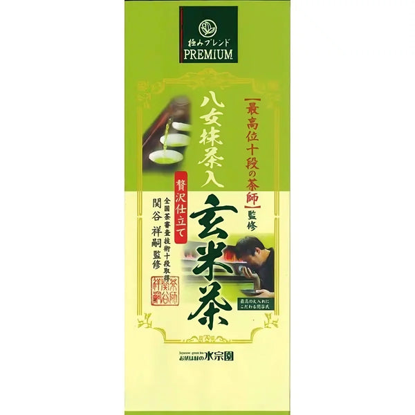 Suisouen Genmaicha Brown Rice Green Tea & Yame Matcha Blend 150g