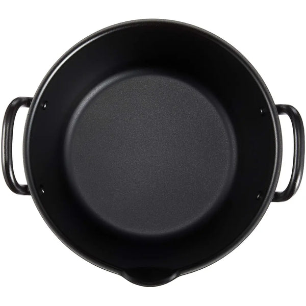 Summit Iron Deep Fry Pot Tempura Pot with Lid IH Compatible 20cm