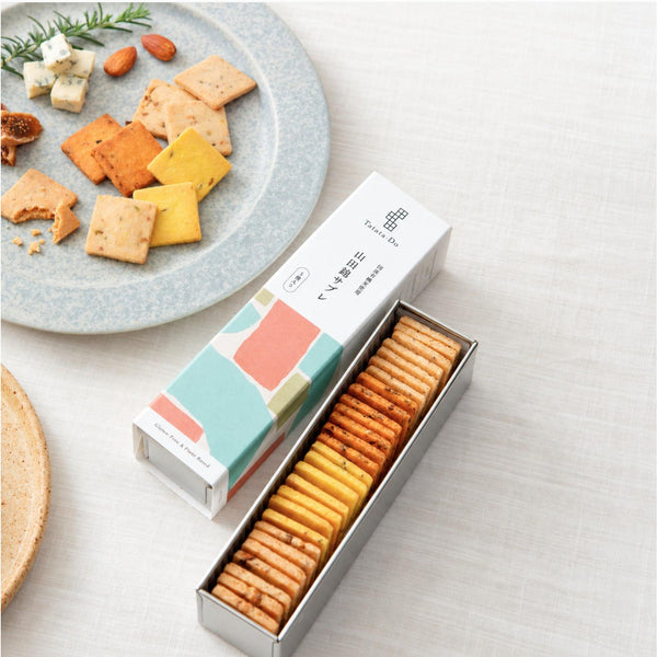 Tatatado Vegan Gluten-Free Sable Rice Cookies Assorted 28 Pieces