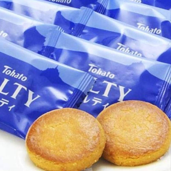 Tohato Salty Salted Butter Cookies 8 Pieces