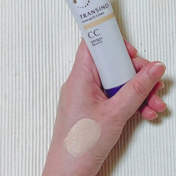 Transino Tone Up CC Cream Beige Brightening Skin Tint SPF50+ 30g
