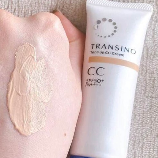 Transino Tone Up CC Cream Beige Brightening Skin Tint SPF50+ 30g