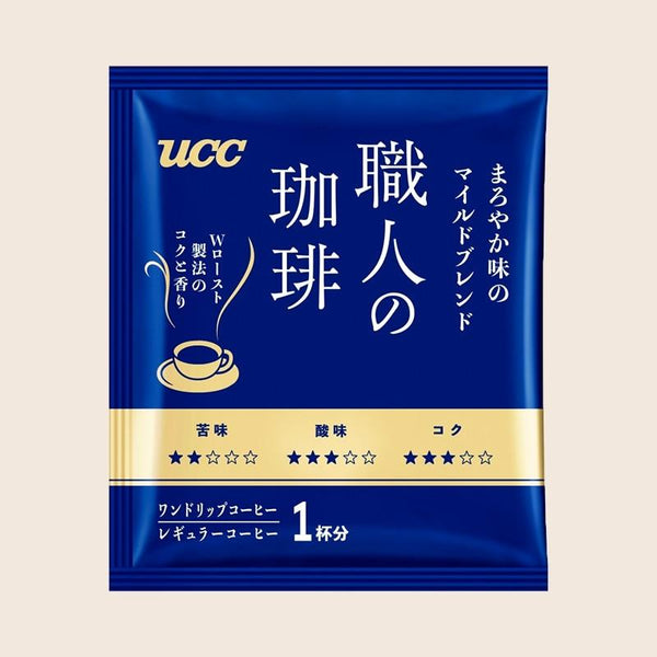 UCC Meister's Drip Coffee Bags Mild Blend 36 Count