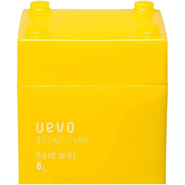Uevo Design Cube Hard Hair Wax Strong Hold Matte Finish 80g