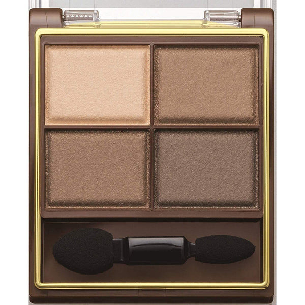 Excel Skinny Rich Shadow 4-Color Eyeshadow Quad Natural Brown Tones