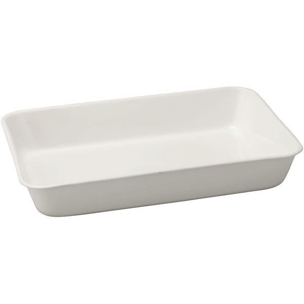 Noda Horo Japan White Enamel Tray Series Minimalist Tray
