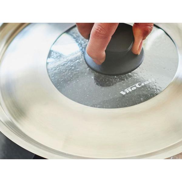 Vita Craft Stainless Steel Frying Pan Cover Pot Lid