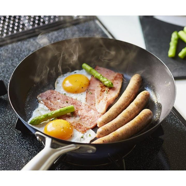 Vita Craft Super Iron Flat-Bottomed Wok With Handle