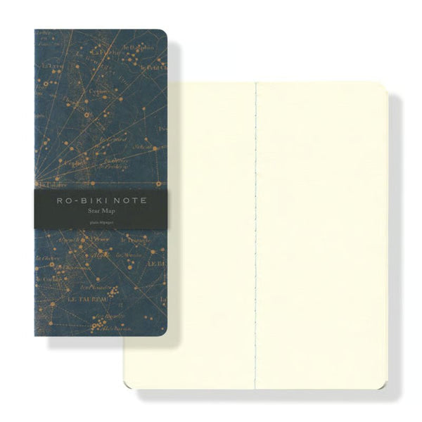 Yamamoto Ro-Biki Wax Paper Notebook Star Chart Design (60 pages)