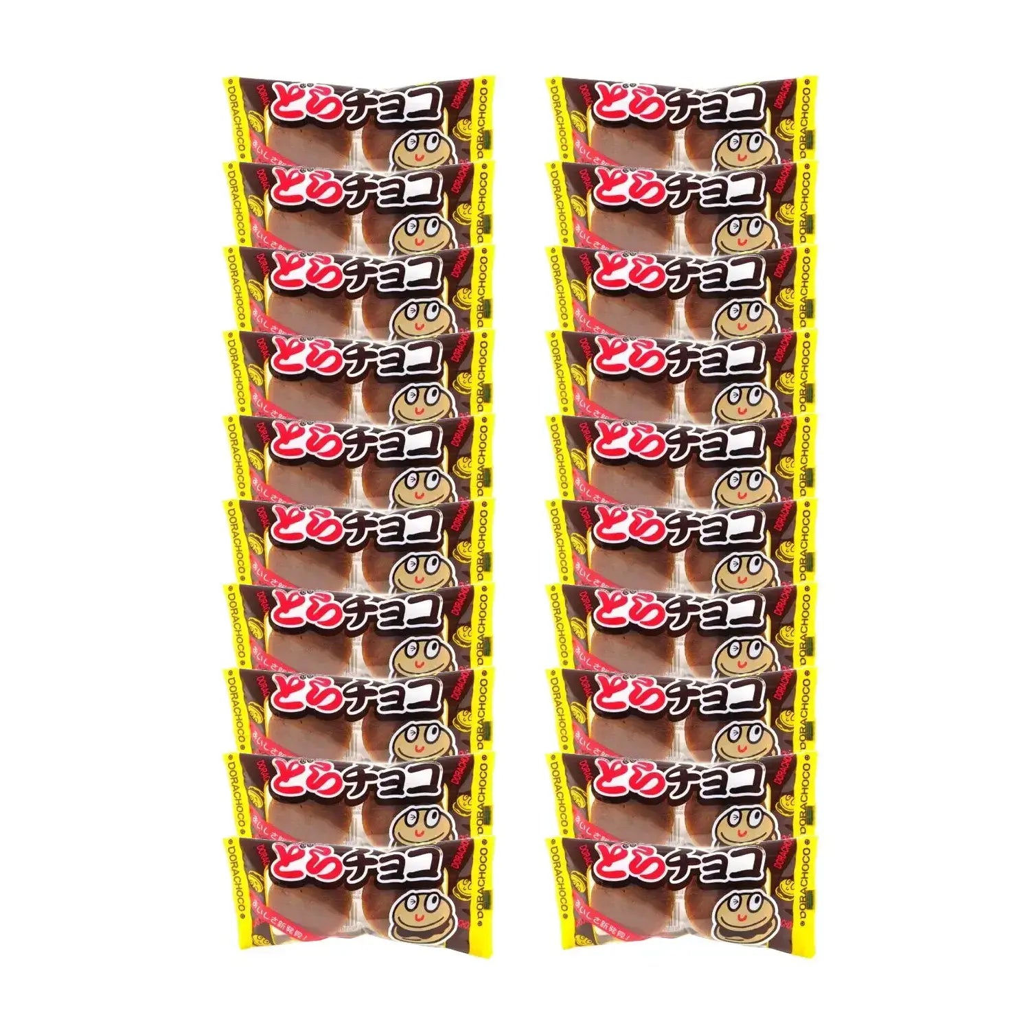 Yaokin Dorachoco Chocolate Dorayaki Snack (Pack of 20)