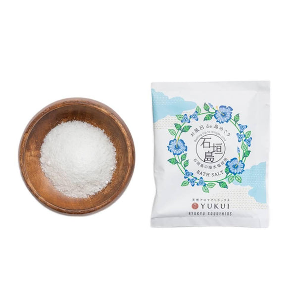 Yukui Okinawan Ishigaki Island Bath Salt Herbal Grapefruit Scent 30g