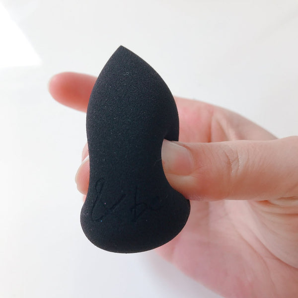 &be Cone Shaped Face Sponge Makeup Blender Black