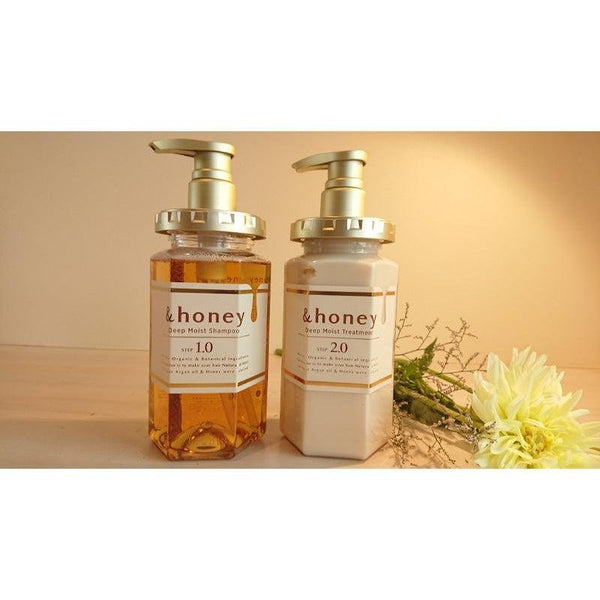 &honey Deep Moist Shampoo 1.0 (Japanese Honey Shampoo) 440ml