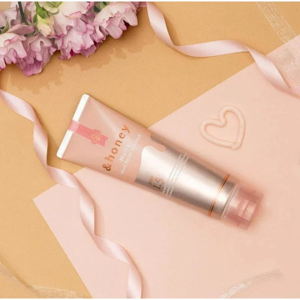 &honey Melty Moist Repair Hair Pack 1.5 (Japanese Honey Hair Mask) 130g