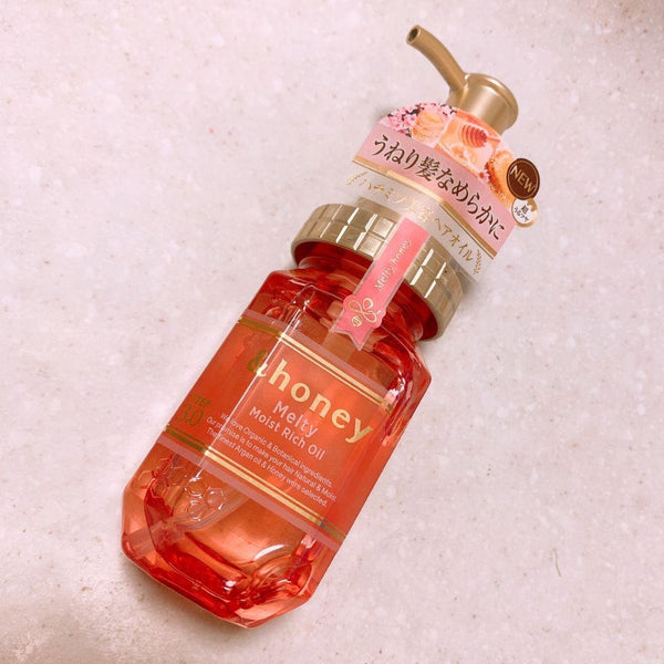 &honey Melty Moist Rich Hair Oil 3.0 Ultra Glossy Hair Treatment 100ml