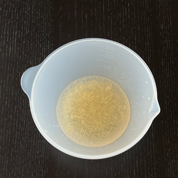 blooming the gelatin powder