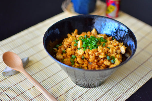 How to Make Crumbled Tofu Donburi (Vegan Rice Bowl Recipe)
