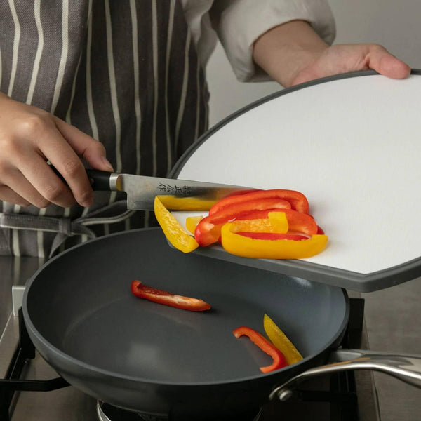 365methods Dishwasher Safe Antibacterial Circular Cutting Board 358mm