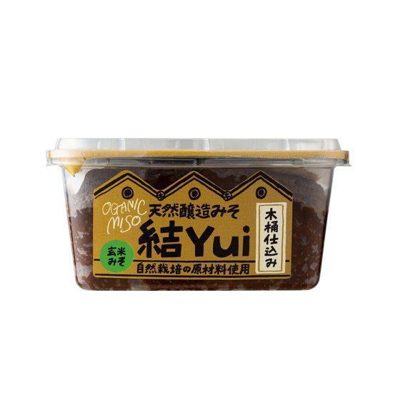 Adachi Jozo Yui Barrel Aged Organic Genmai Brown Rice Miso Paste 450g