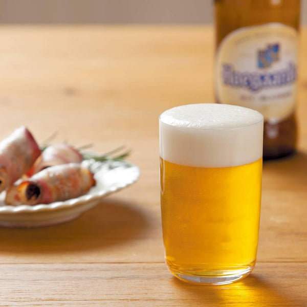 Aderia Craft Beer Glass Straight Sided Stylish Premium Glassware 245ml