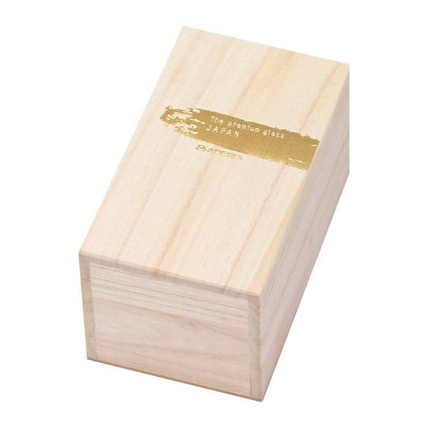 Aderia Premium Gold Pattern Frosted Beer Glass 380ml