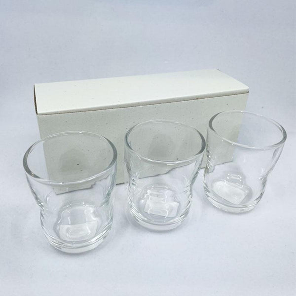 Aderia Strong Shatter-Resistant Drinking Glass for Children S 130ml 3 Pieces