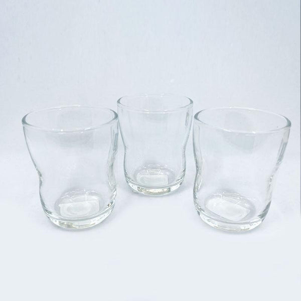 Aderia Strong Shatter-Resistant Drinking Glass for Children S 130ml 3 Pieces