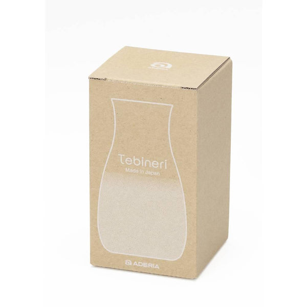 Aderia Tebineri Small Glass Flower Vase Frosted Pink Finish 129mm