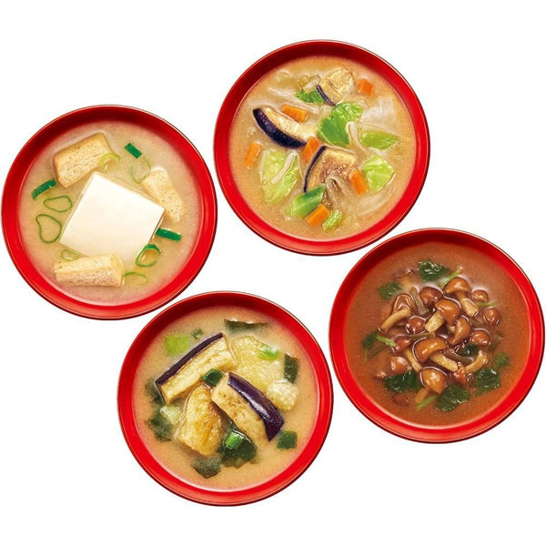 Amano Foods Freeze-Dried Miso Soup 4 Flavors 8 Servings