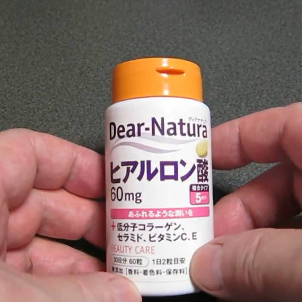 Asahi Dear Natura Hyaluronic Acid Supplement 60 Tablets