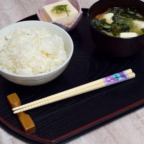 Bamboo Chopsticks For Kids Dishwasher Safe Cute Koala Design 18cm