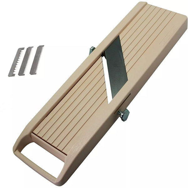 Benriner Japanese Mandoline Vegetable and Fruit Slicer - Ivory