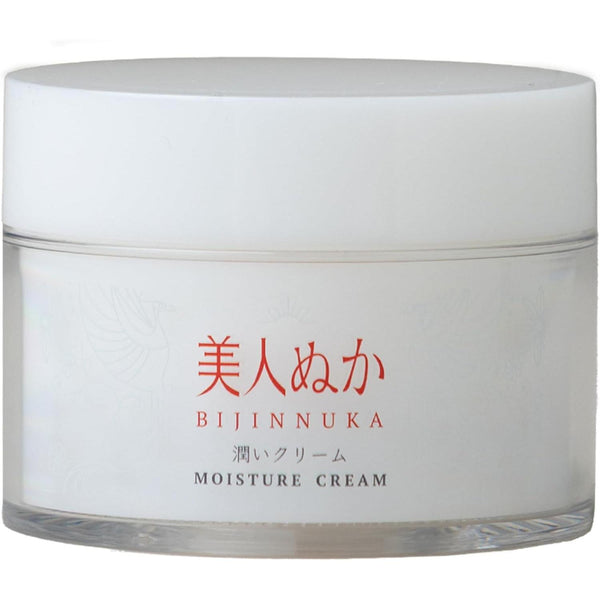 Bijin Nuka Junmai Rice Bran Moisturizing Face Cream Fragrance-Free 45g