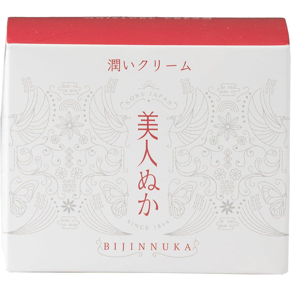 Bijin Nuka Junmai Rice Bran Moisturizing Face Cream Fragrance-Free 45g