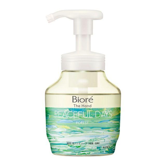 Bioré Antibacterial Foaming Hand Soap Forest Scent Pump Bottle 280ml