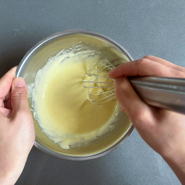 mixing until well combined